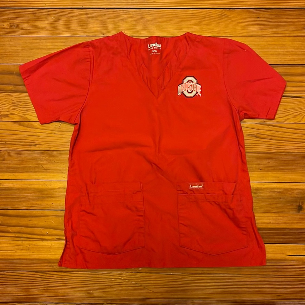 OSU scrub top